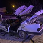 Otomobil ile traktör çarpıştı: 1'i çocuk 4 yaralı