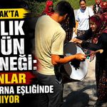 Zonguldak’ta asırlık düğün geleneği: Kadınlar davul zurna eşliğinde karşılanıyor