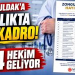 Zonguldak’a sağlıkta dev kadro! 184 hekim geliyor
