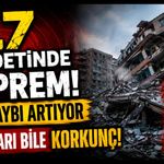 7.7'lik depremde can kaybı artıyor