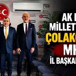 AK Parti Milletvekili Çolakoğlu, MHP İl Başkanlığında