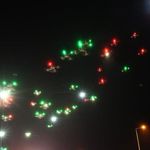 AFAD'dan gökyüzünde dron gösterisi