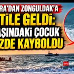 Tur ile gelip denize giren 16 yaşındaki çocuk kayboldu: Son anları kamerada