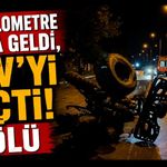 150 kilometre hızla geldi, ATV’yi biçti: 1 ölü