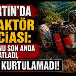 Traktör Faciası: Hüseyin Arslan Hayatını Kaybetti