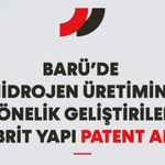 BARÜ hidrojen üretimine yönelik geliştirilen hibrit yapının patentini aldı