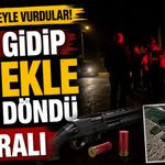Başına şişeyle vurdular! Eve gidip tüfekle geri döndü