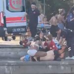 Bebek sahilinde boğulma tehlikesi: Vatandaşlar kurtardı