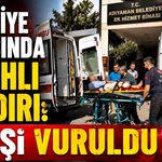 Belediye binası bahçesinde silahlı saldırı: 3 yaralı