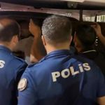Biri oynayarak, diğeri zorla gözaltına alındı
