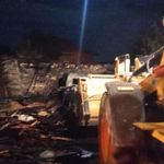 Bursa'da samanlıkta başlayan yangın eve sıçradı