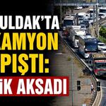 Zonguldak’ta iki kamyon çarpıştı: Trafik aksadı