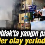 Zonguldak'ta yangın paniği! Ekipler olay yerinde