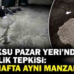 Soğuksu Pazar Yeri’nde temizlik tepkisi: “Her hafta aynı manzara”