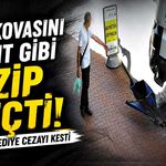 Çöp kovasını kağıt gibi ezip geçti: Belediye cezayı kesti