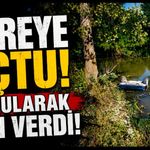 Otomobil dereye uçtu: Sürücü hayatını kaybetti