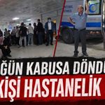Düğün yemeği sonrası rahatsızlanan 50 kişi hastanelik oldu