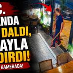 O.Ç.’nin sopalı saldırısı kamerada! Kafe sahibine art arda vurdu