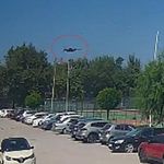 F-16 uçağının düşme anı kamerada