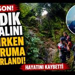 Fındık bahçesinde uçuruma düşen şahıs hayatını kaybetti