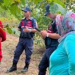 Fındık tarlalarında jandarma nöbeti