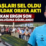 Gözyaşları sel oldu, Zonguldak oraya aktı: Hakan Ergin son yolculuğuna uğurlandı!