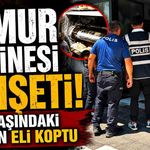 Hamur makinesine kaptırdığı eli bileğinden koptu; İşçiler fenalık geçirdi