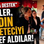 “Kadına destek” dediler, kadın gazeteciyi hedef aldılar!