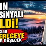 Kışın ayak sesleri duyulmaya başladı: Sıcaklık 5 dereceye kadar düşüyor