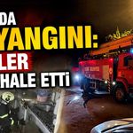 Kozlu’da ev yangını: Ekipler müdahale etti