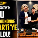Mustafa Çağlayan’ın oğlu 18. yaş gününde AK Parti’ye üye oldu