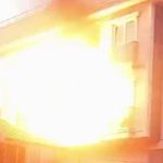 Önce dumanlar yükseldi, ardından bomba gibi patladı