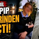 Otomobilin çarptıktan sonra üzerinden geçti