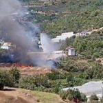 Helikopter pilotunun dikkati sayesinde yangın büyümeden söndürüldü