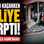 Polisten kaçarken valiye çarptı