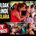 Zonguldak Sahilinde Çocuklara Özel Pony Sürprizi