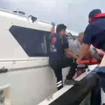 Özel ve gezi teknesinde yaralanan iki kişiye sahil güvenlikten tıbbi müdahale