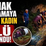 Sumak toplamaya giden kadın ölü bulundu
