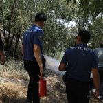 Çocukların torpil oyunu yangınla sonuçlandı: İtfaiye büyümeden söndürdü