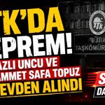 TTK’da Deprem! İki Genel Müdür Yardımcısı Görevden Alındı