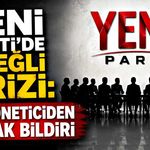 YENİ Parti’de Ereğli Krizi: 14 Yöneticiden Ortak Bildiri