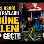 Yokuş Aşağı Freni Patladı! Önüne Geleni Ezip Geçti