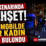 Otomobilde bir kadın ölü, bir kişi ağır yaralı halde bulundu