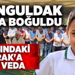 Zonguldak yasa boğuldu: 9 yaşındaki Burak'a son veda