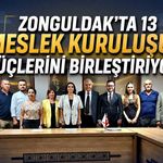 Zonguldak’ta 13 meslek kuruluşu güçlerini birleştiriyor