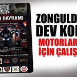 Zonguldak’ta dev kortej: Motorlar zafer için çalışacak!