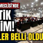 Zonguldak’ta Meclis’te Yeni Dönem! İsimler Belli Oldu