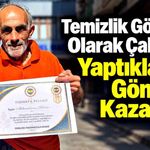 Temizlik Görevlisi Olarak Çalışıyor, Yaptıklarıyla Gönülleri Kazanıyor