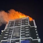 Ankara'da binanın çatısında çıkan yangın söndürüldü