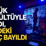 Asansör bir kat aşağı kaydı, korkudan bayıldı